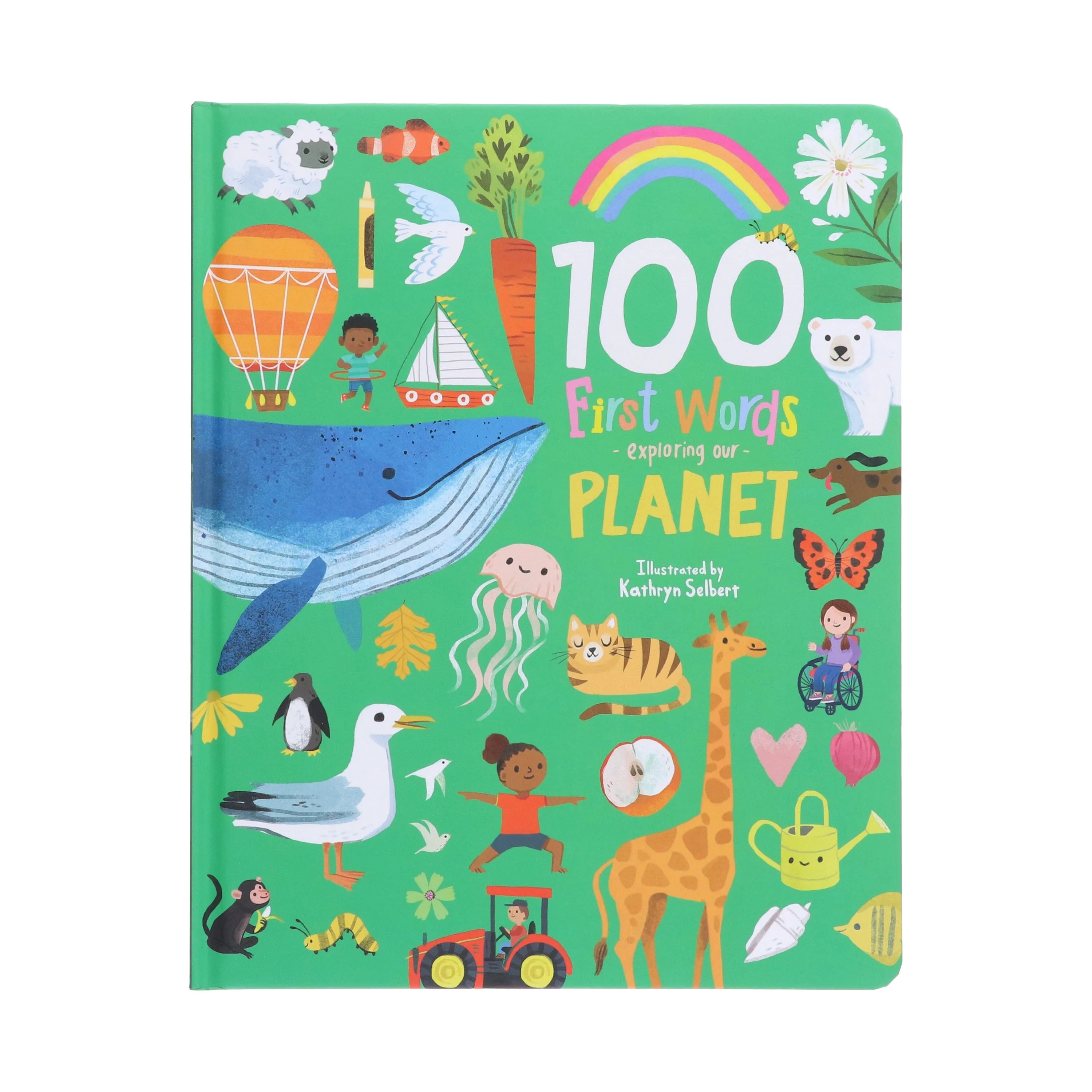 100 First Words Exploring Our Planet By Sweet Cherry Publishing - Ages 3-5 - Board Book