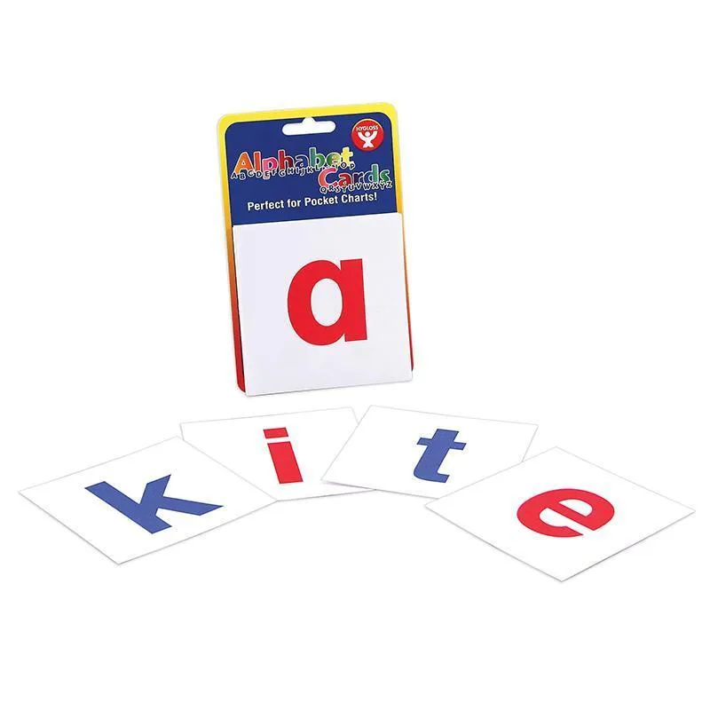 (12 Ea) Alphabet Cards A Z Lower