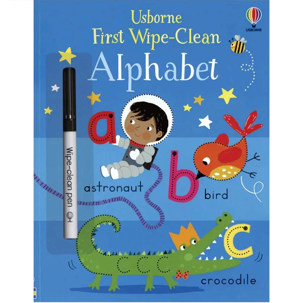 1st Wipe-Clean Alphabet