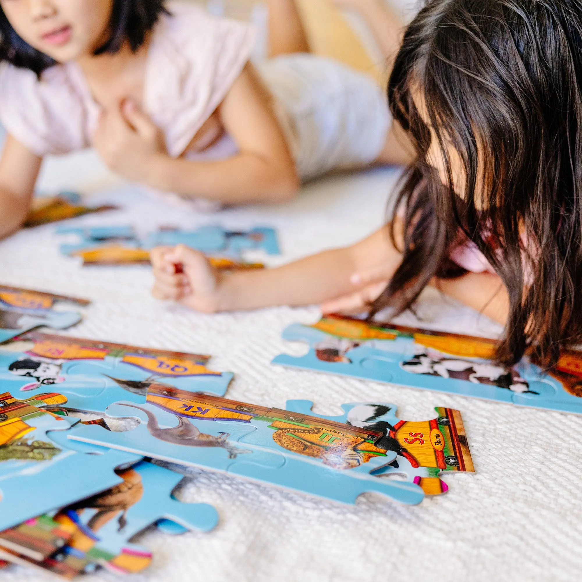 Alphabet Train Floor Puzzle - 28 Pieces