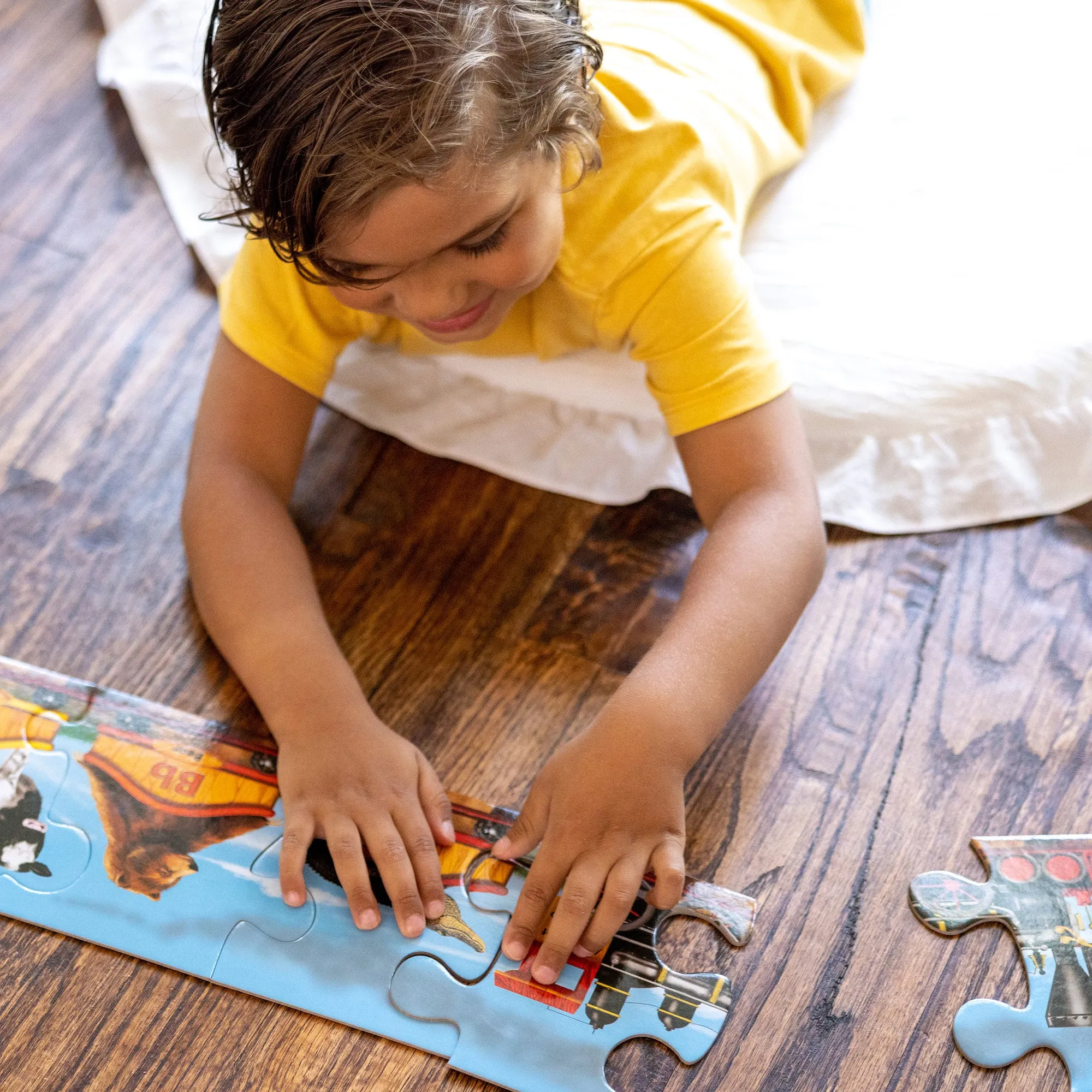 Alphabet Train Floor Puzzle - 28 Pieces