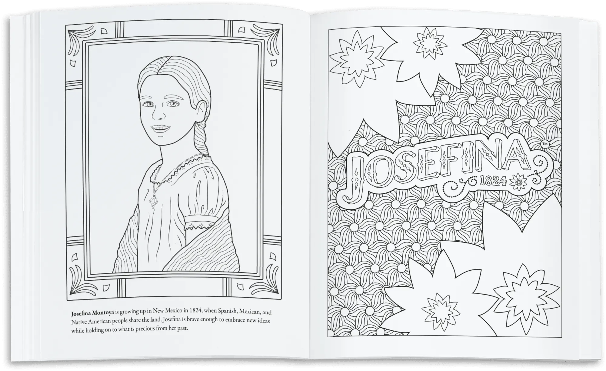 American Girl® Coloring Journal