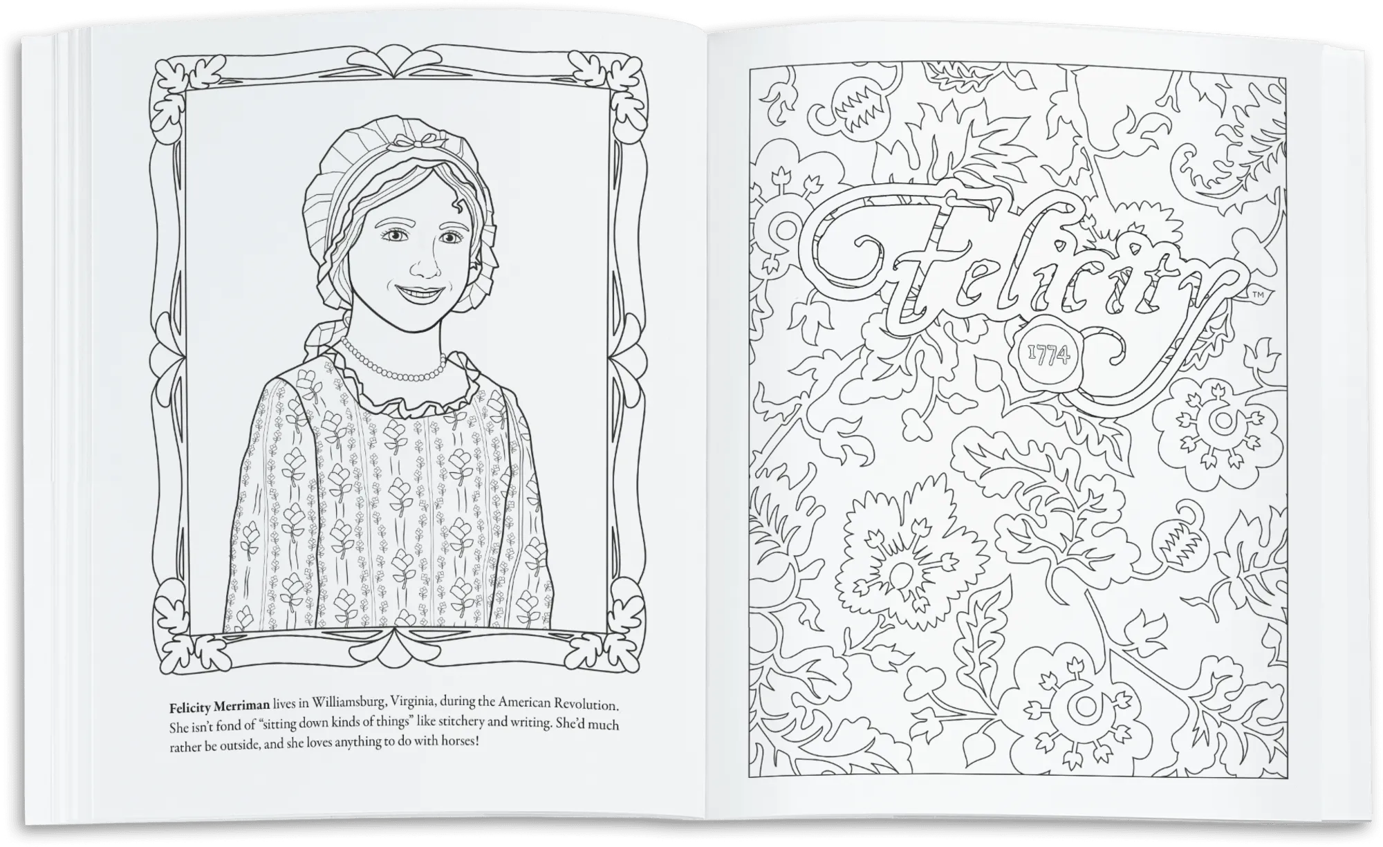 American Girl® Coloring Journal