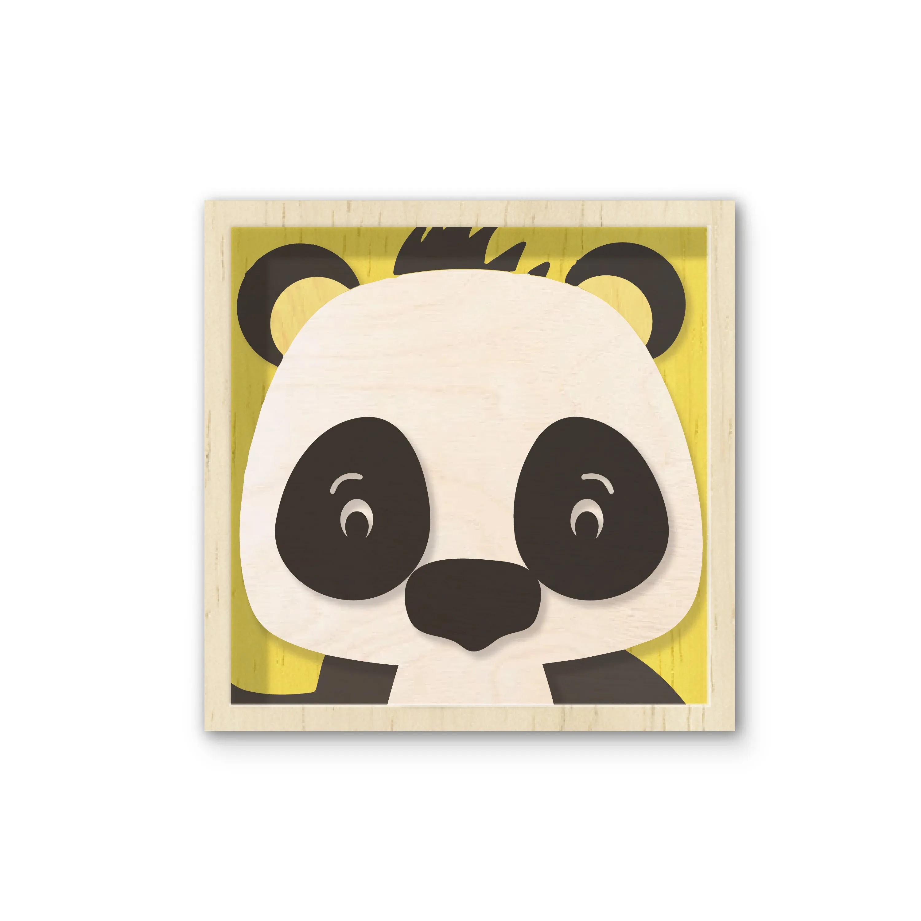 BeginAgain Paint & Stack Puzzlers - Panda