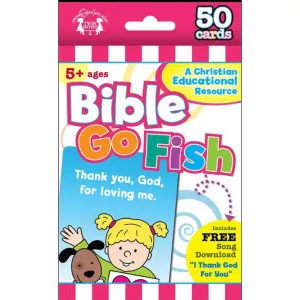 Bible Go Fish Christian 50-Count Game Cards