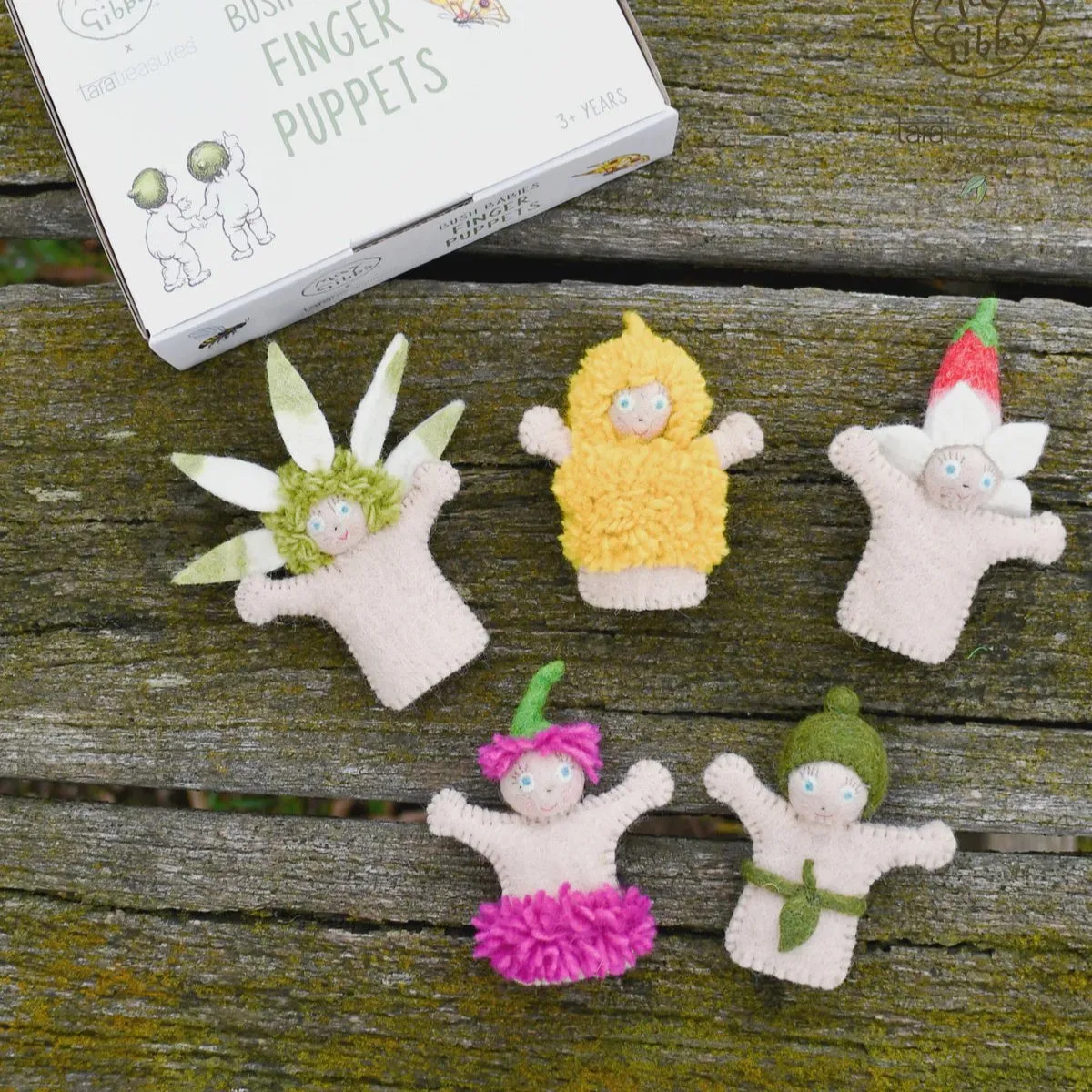 Bush Babies Finger Puppet Set