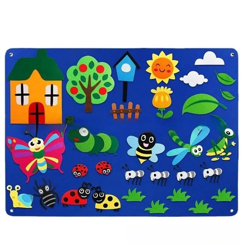 Children's Imagination - Creativity Felt Board Wall Game