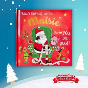 Childrens Xmas Storybook / colouring book   - Maisie