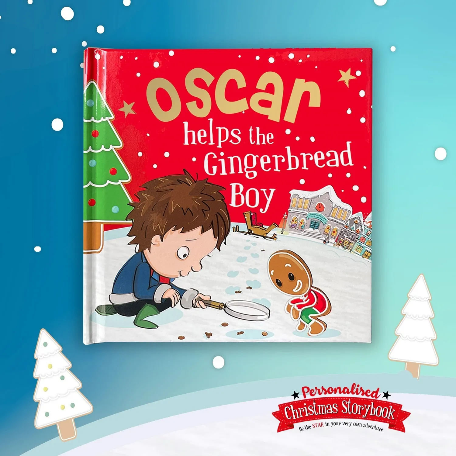 Childrens Xmas Storybook / colouring book   - Oscar