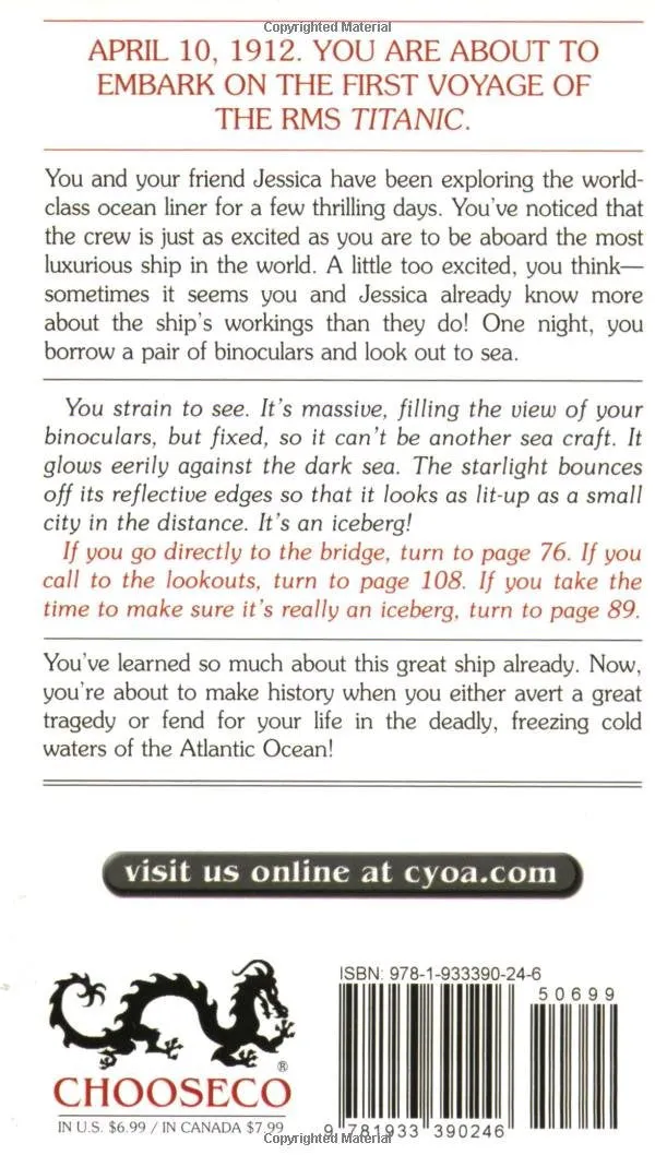 Choose Your Own Adventure - Terror on the Titanic