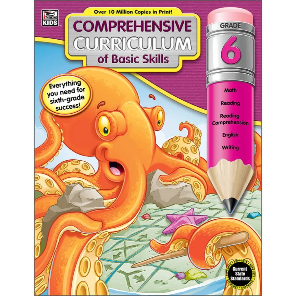 Comprehensive Curriculum Basic Skill Workbook Grade6