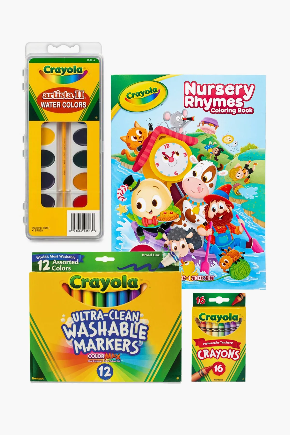 Crayola Nursery Rhymes Kids Coloring Set