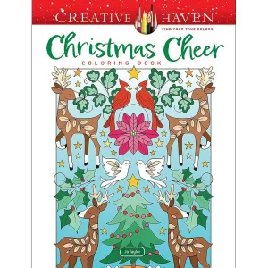 Creative Haven Colouring Book - Christmas Cheer