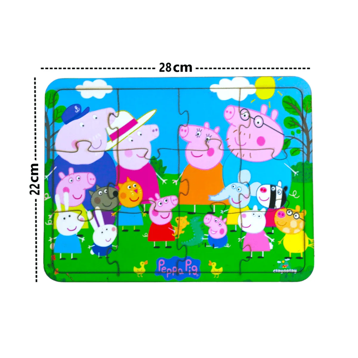 Earthy Tweens Peppa Pig Jigsaw Puzzle