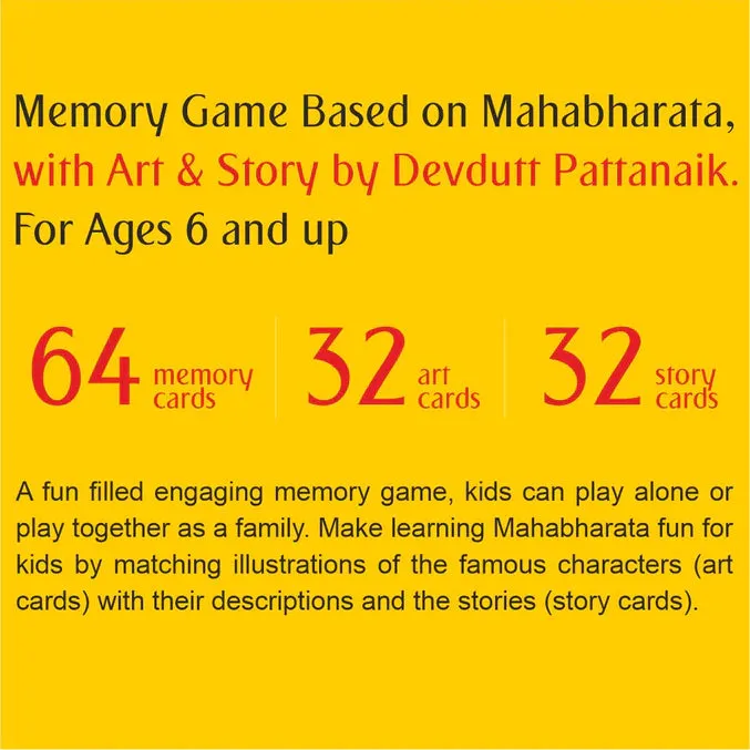 Epically Mahabharata, Best Memory Card Game for Children Based on Mahabharat