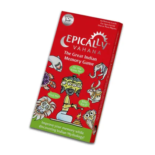 Epically Vahana, Memory Matching Game for Children Based on Mythological Animal Kingdom