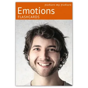 Feelings and Emotions Flashcards: 40 Emotion Language Photo Cards