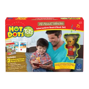 Hot Dots® Tots All About Vehicles Interactive Board Book Set