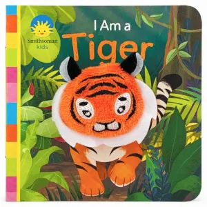 I Am Tiger Puppet Book