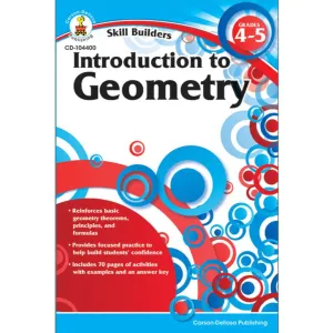 Introduction To Geometry Workbook Grade 4-5