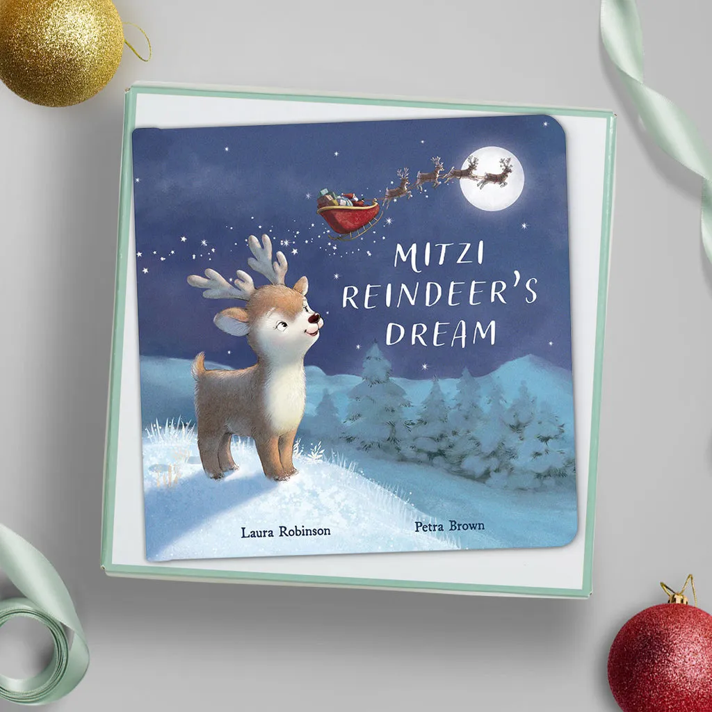 Jellycat Mitzi Reindeer's Dream Book