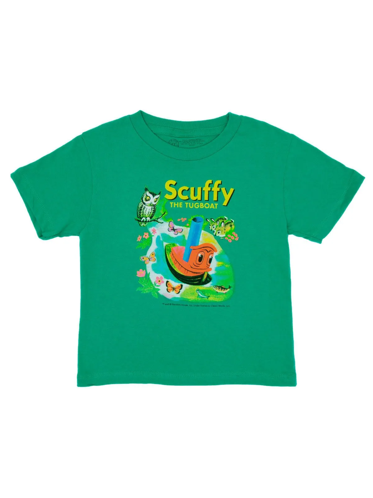 Childrens Scuffy the Tugboat Graphic Print T-Shirt