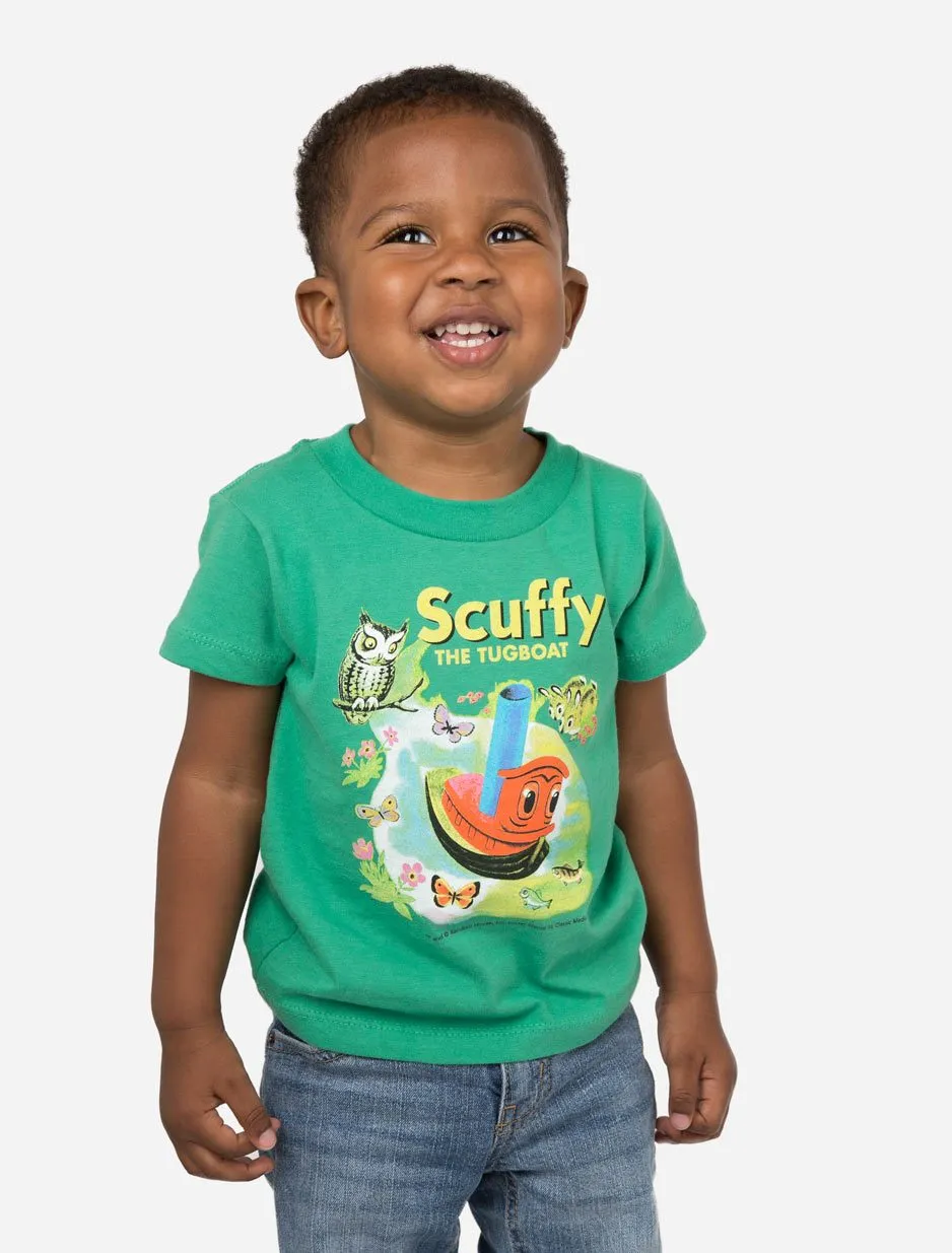 Childrens Scuffy the Tugboat Graphic Print T-Shirt