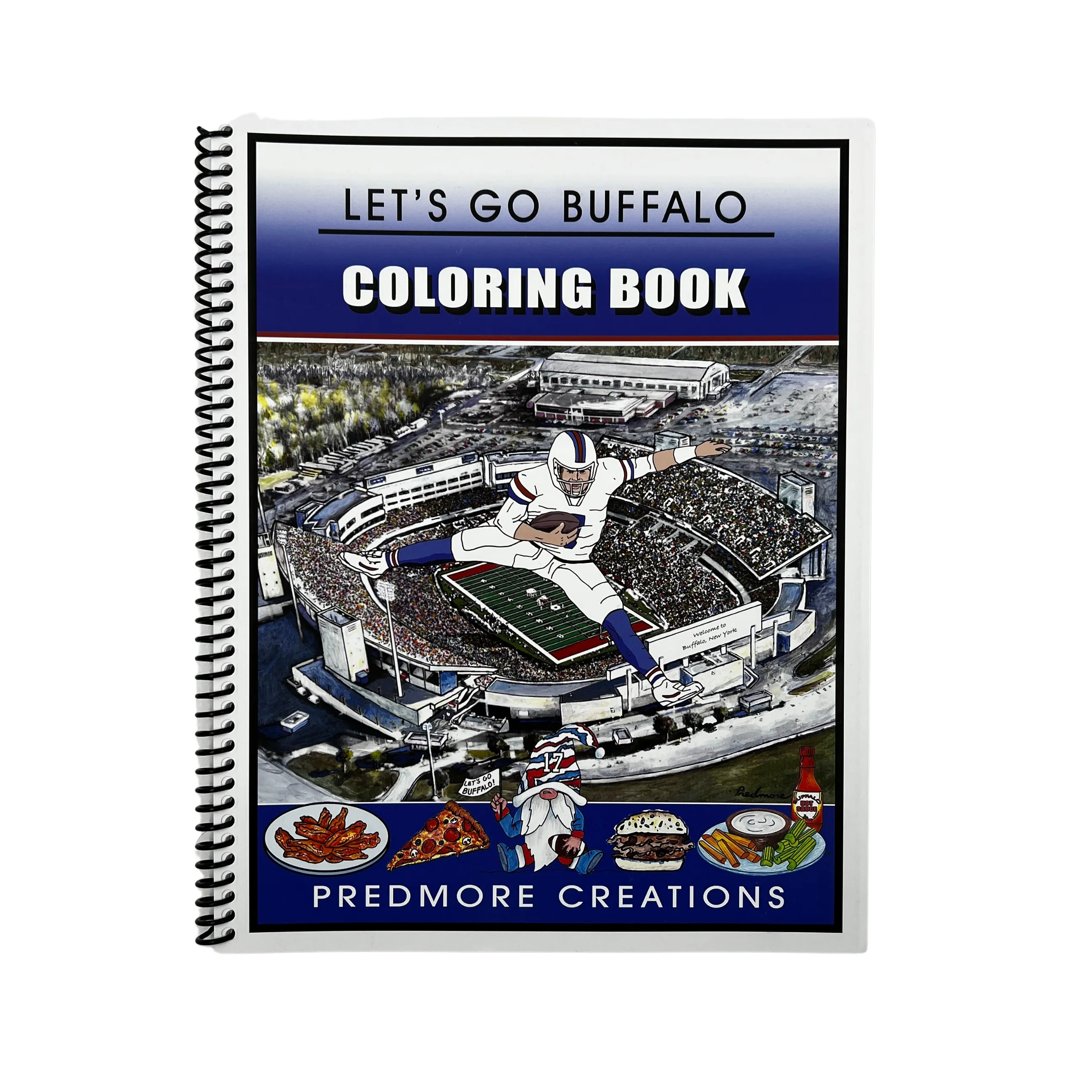 Let's Go Buffalo Coloring Book