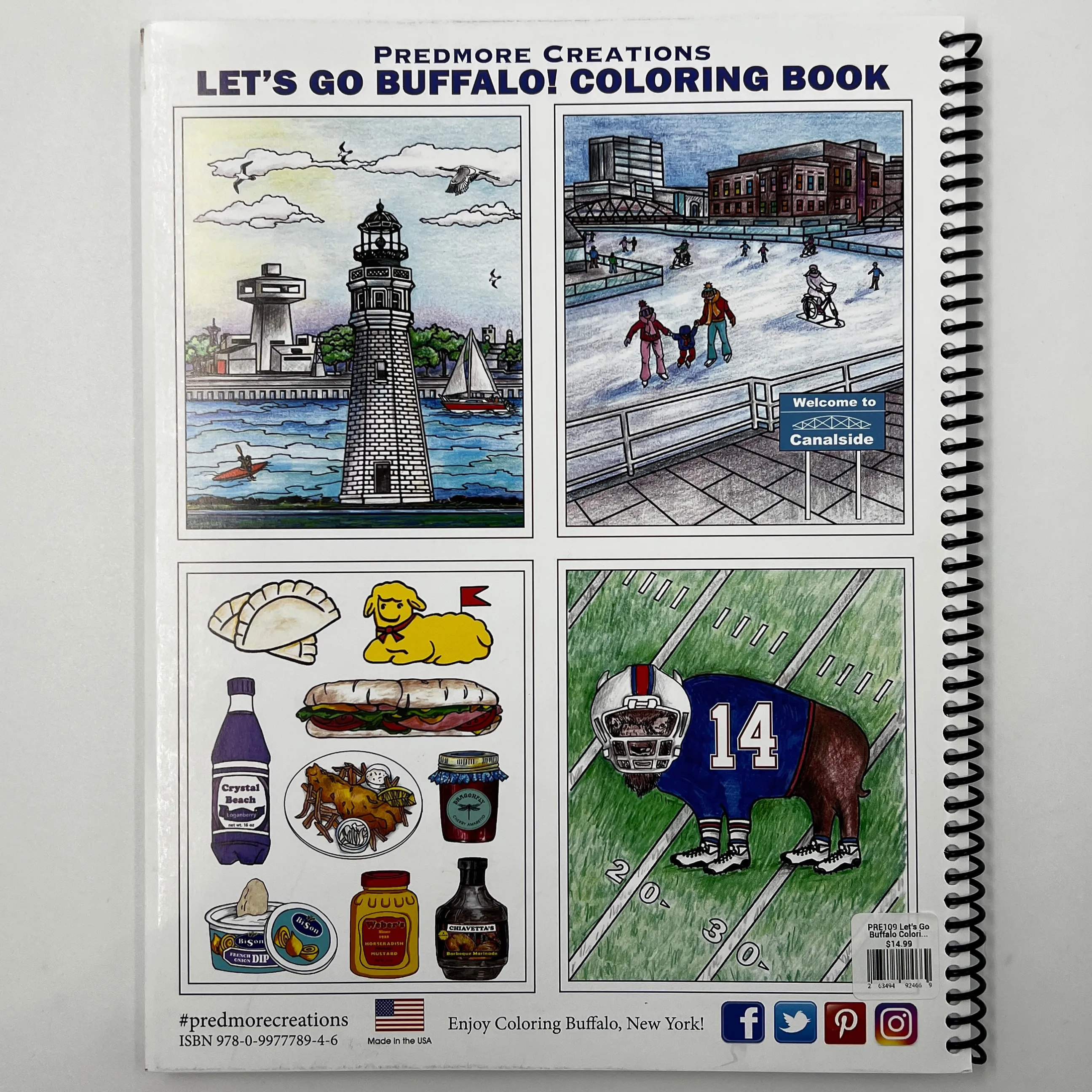 Let's Go Buffalo Coloring Book