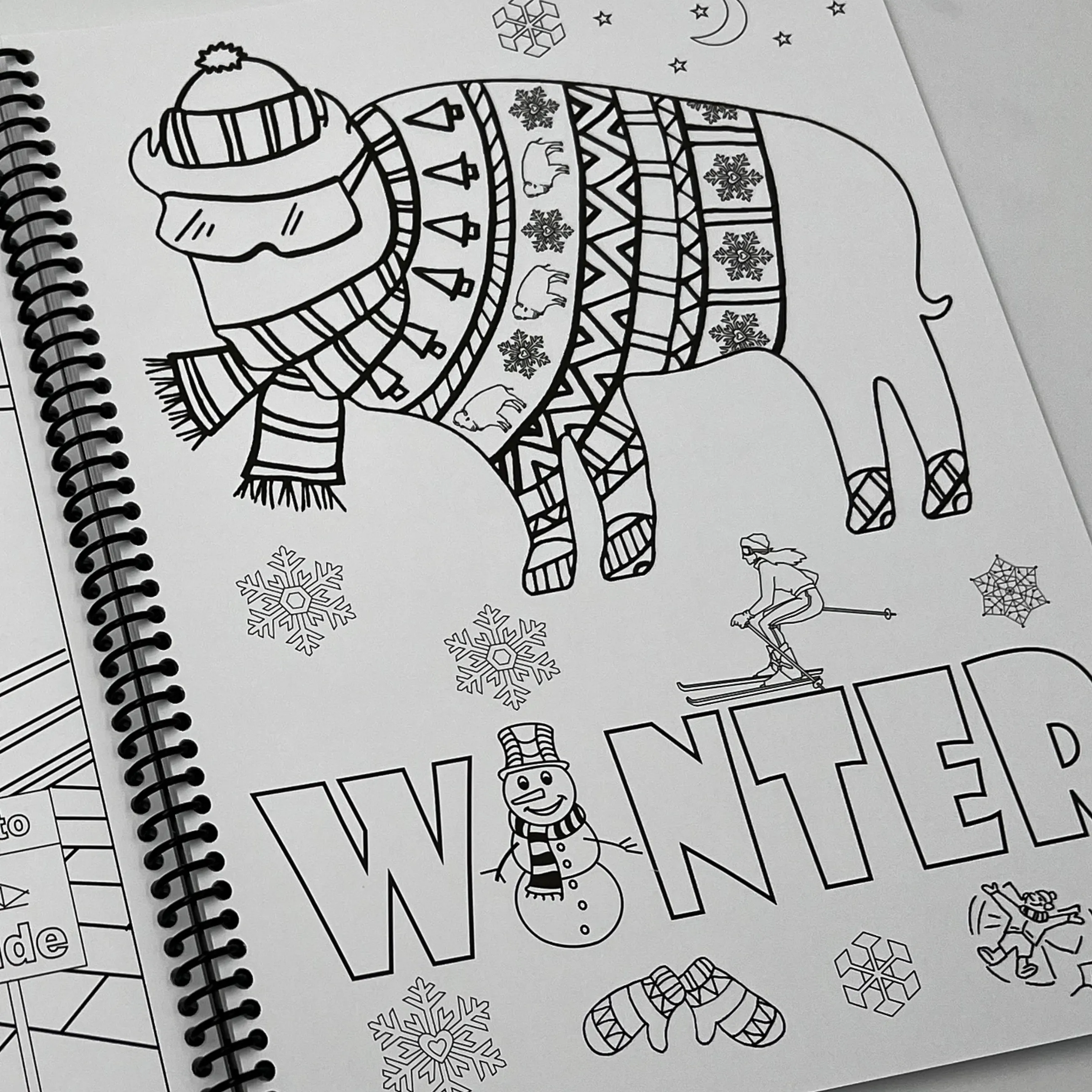 Let's Go Buffalo Coloring Book