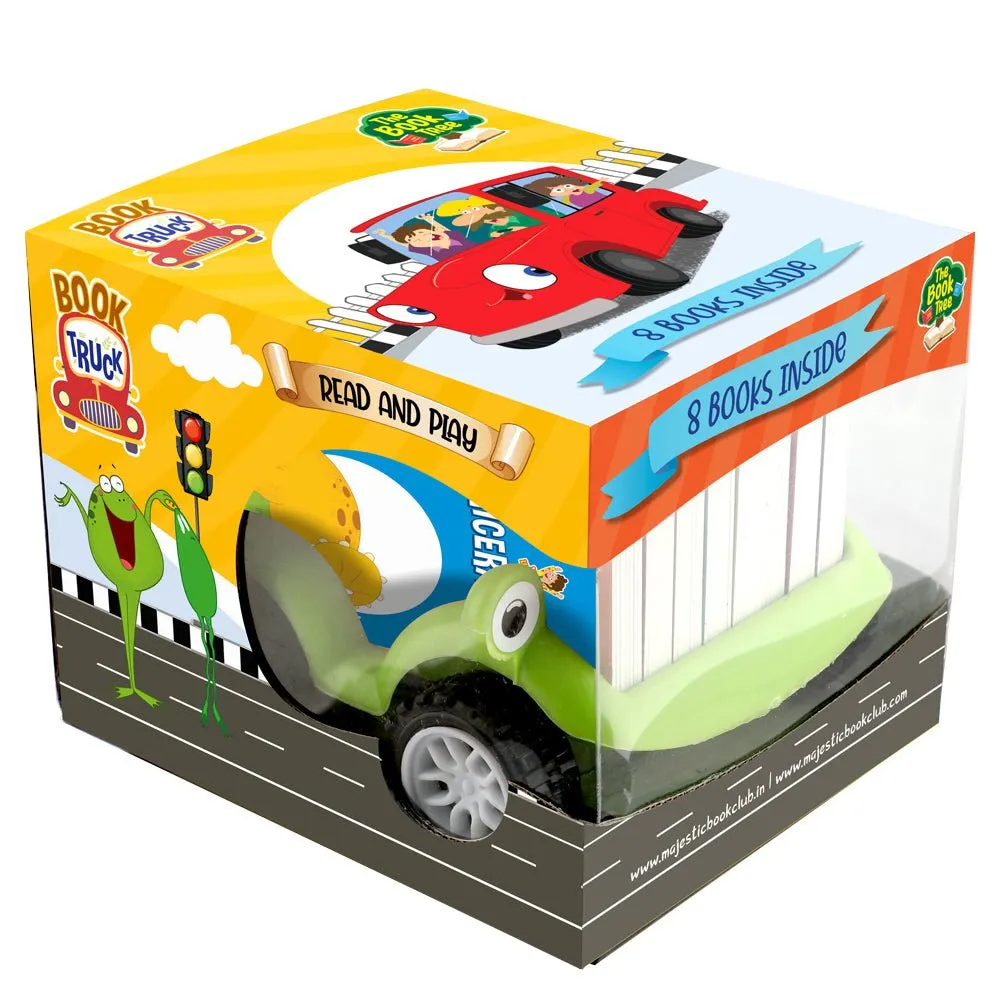 Majestic Book Club The Dino World: Book Truck (Set of 8 )