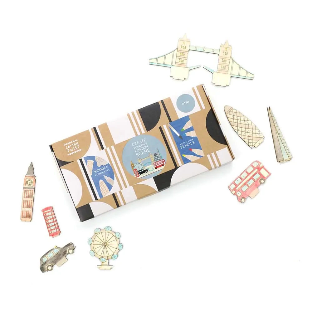 Make Your Own London Scene Craft Kit by Cotton Twist