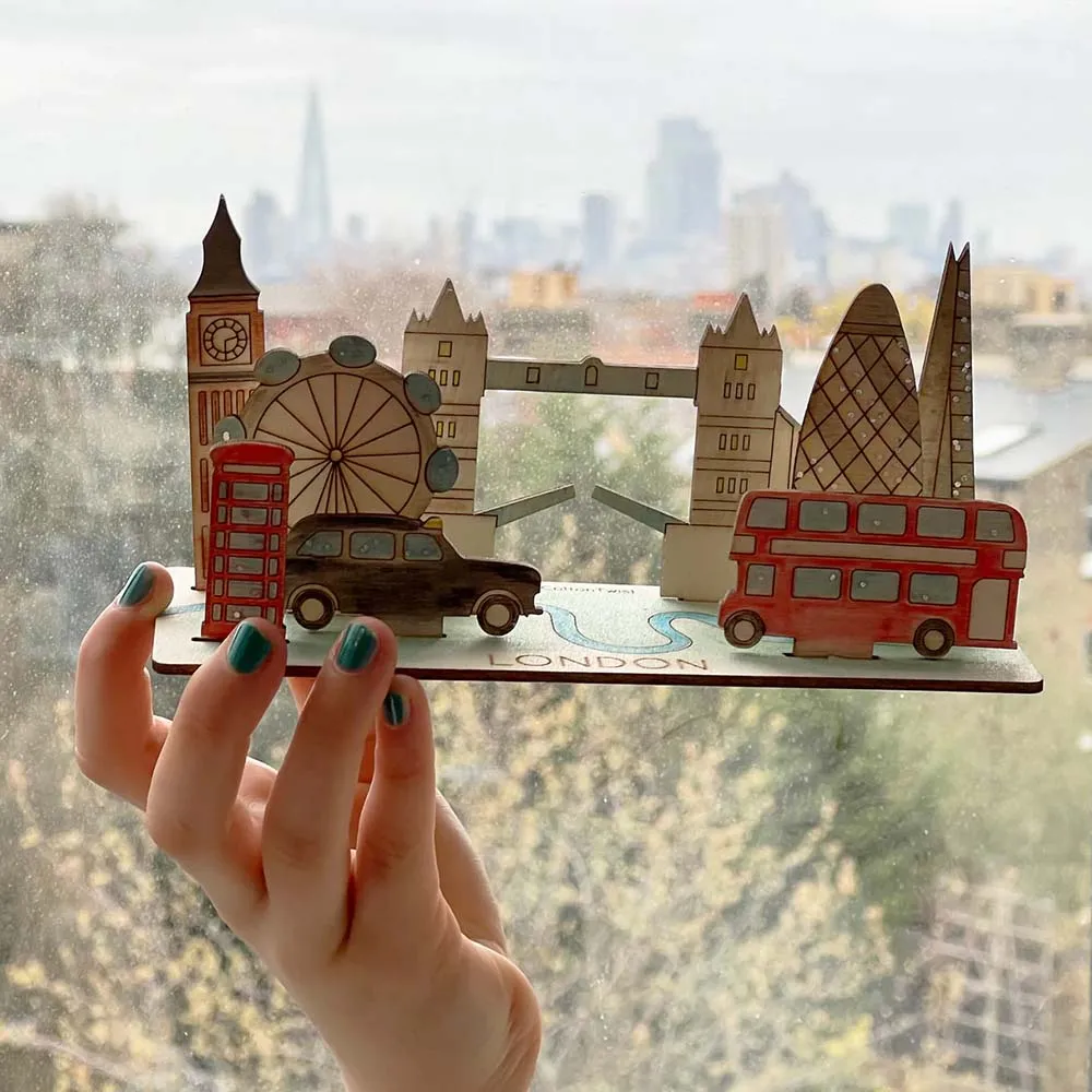 Make Your Own London Scene Craft Kit by Cotton Twist