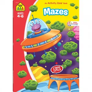 Mazes Activity Workbook - Develop Eye-Hand Coordination, Attention to Detail, Problem-Solving Skills