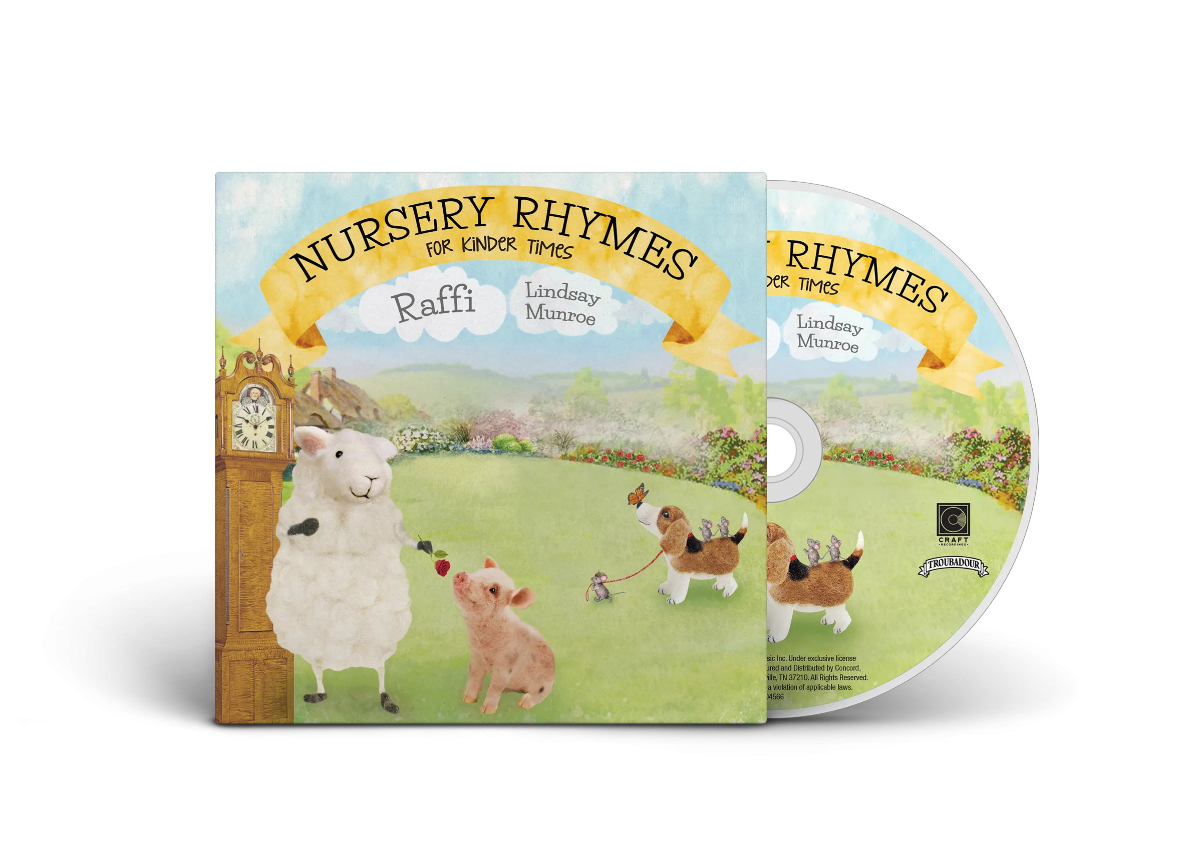 Nursery Rhymes For Kinder Times (with Lindsay Munroe) (CD)