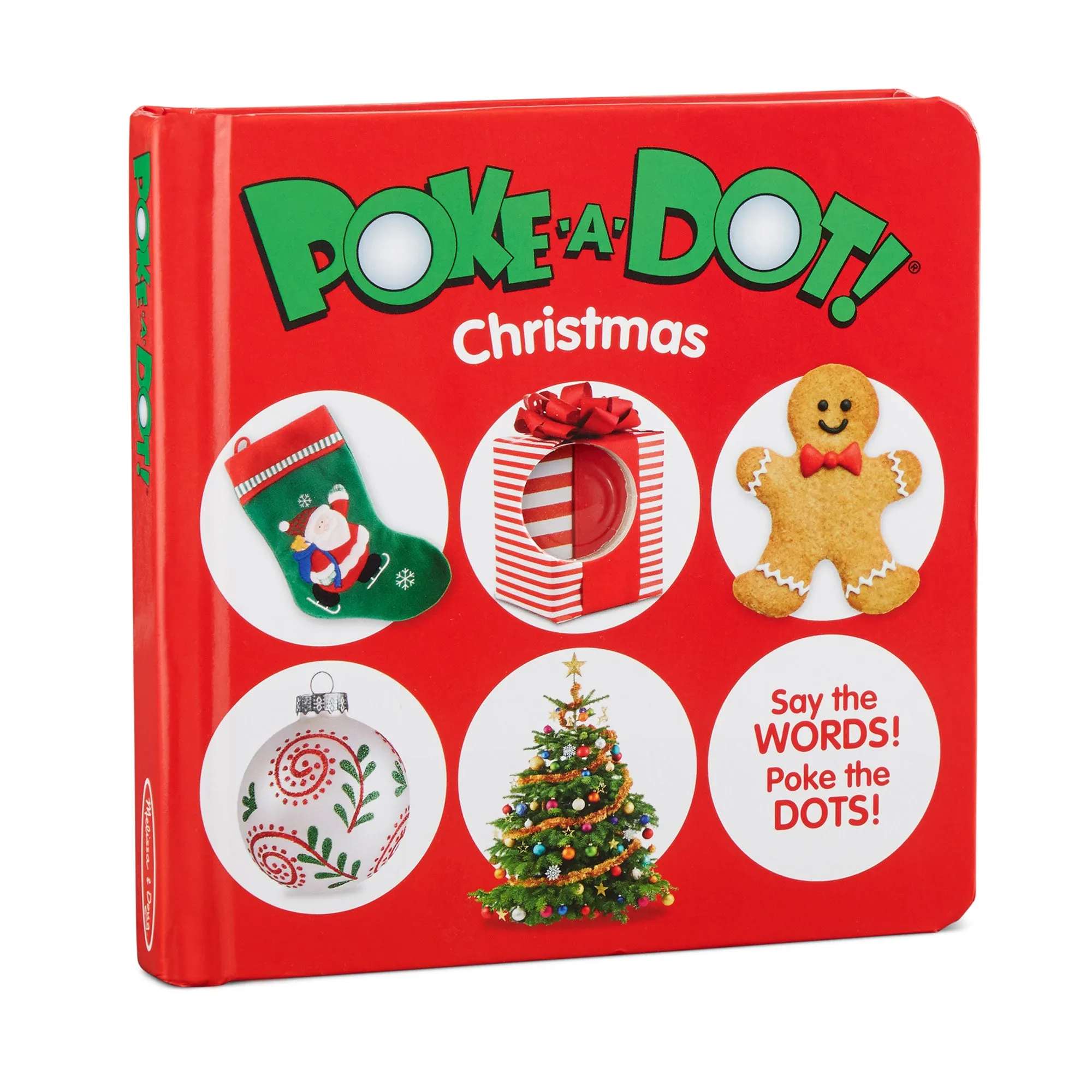 Poke-a-Dot: Christmas Board Book