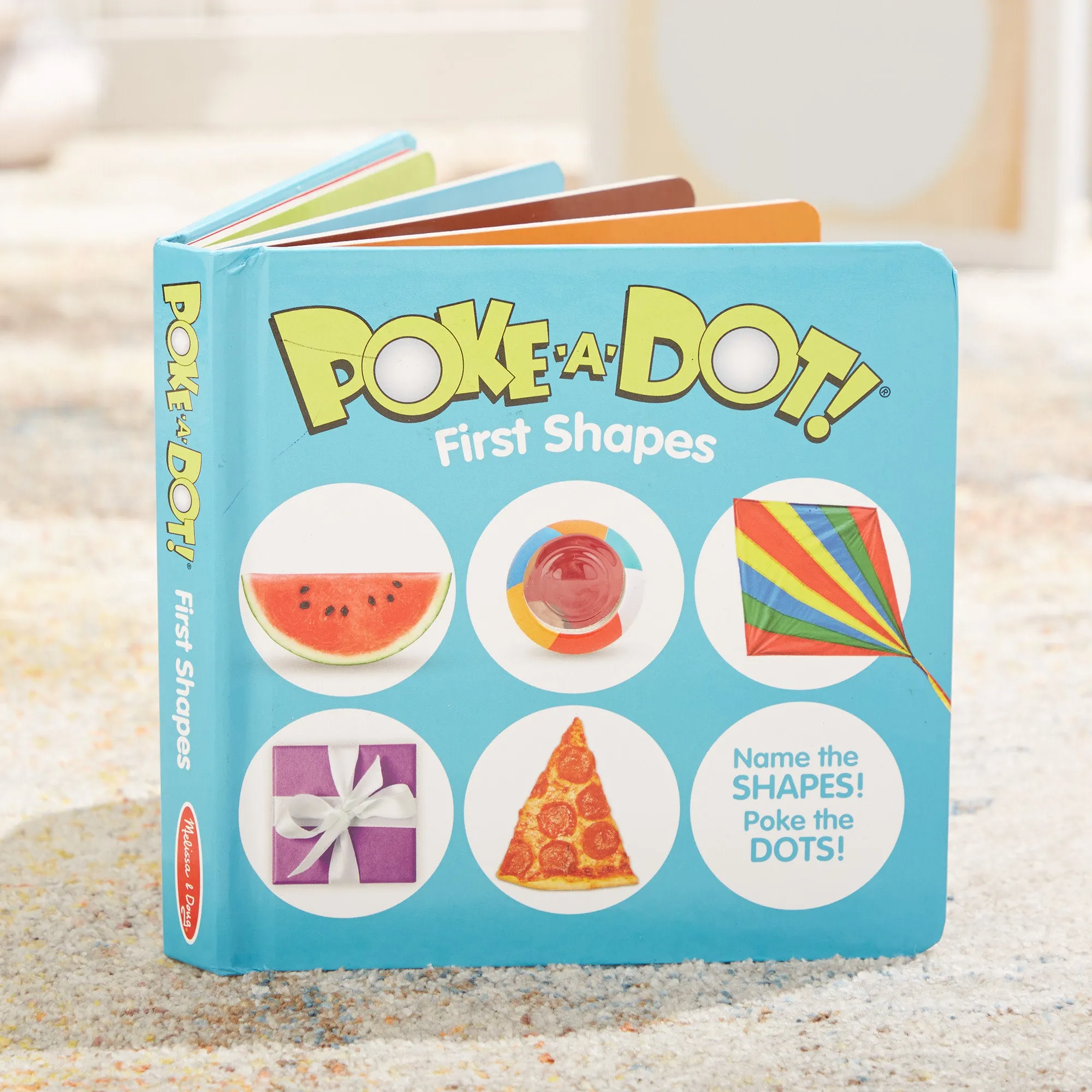 Poke-a-Dot: First Shapes Board Book