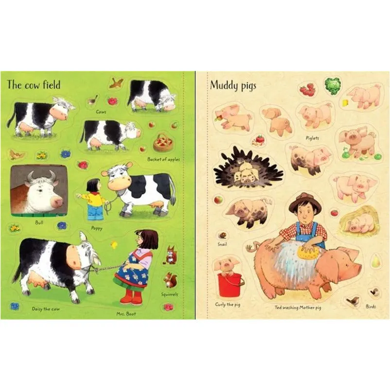 Poppy & Sam's Animals Sticker Book