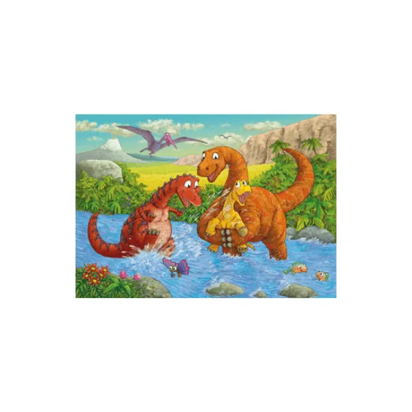 Ravensburger - Dinosaurs at play 2x24 pieces