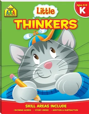 School Zone Little Thinkers Workbook