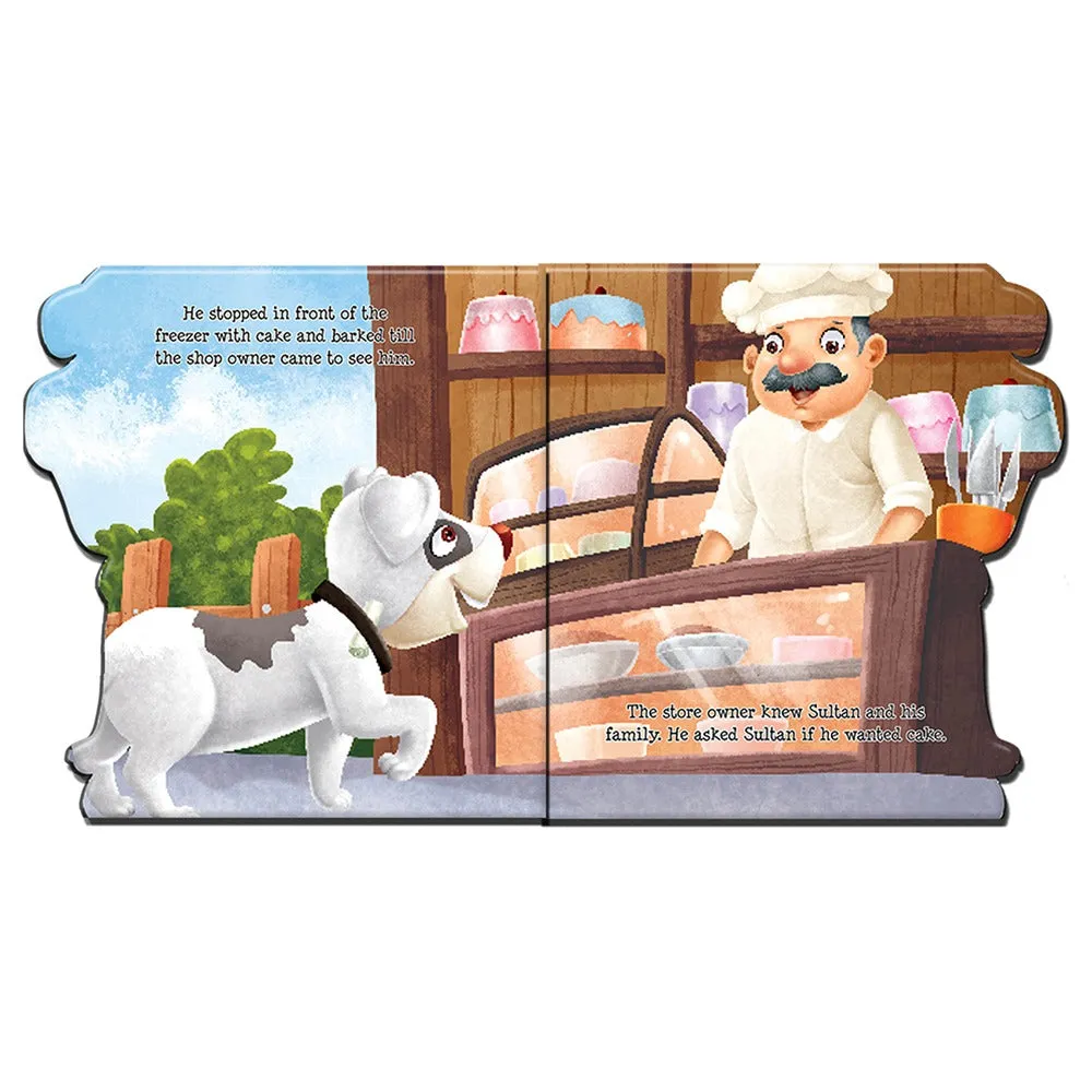 The Clever Dog Animal Shaped Story Board Book - Engaging and Educational Stories for Kids