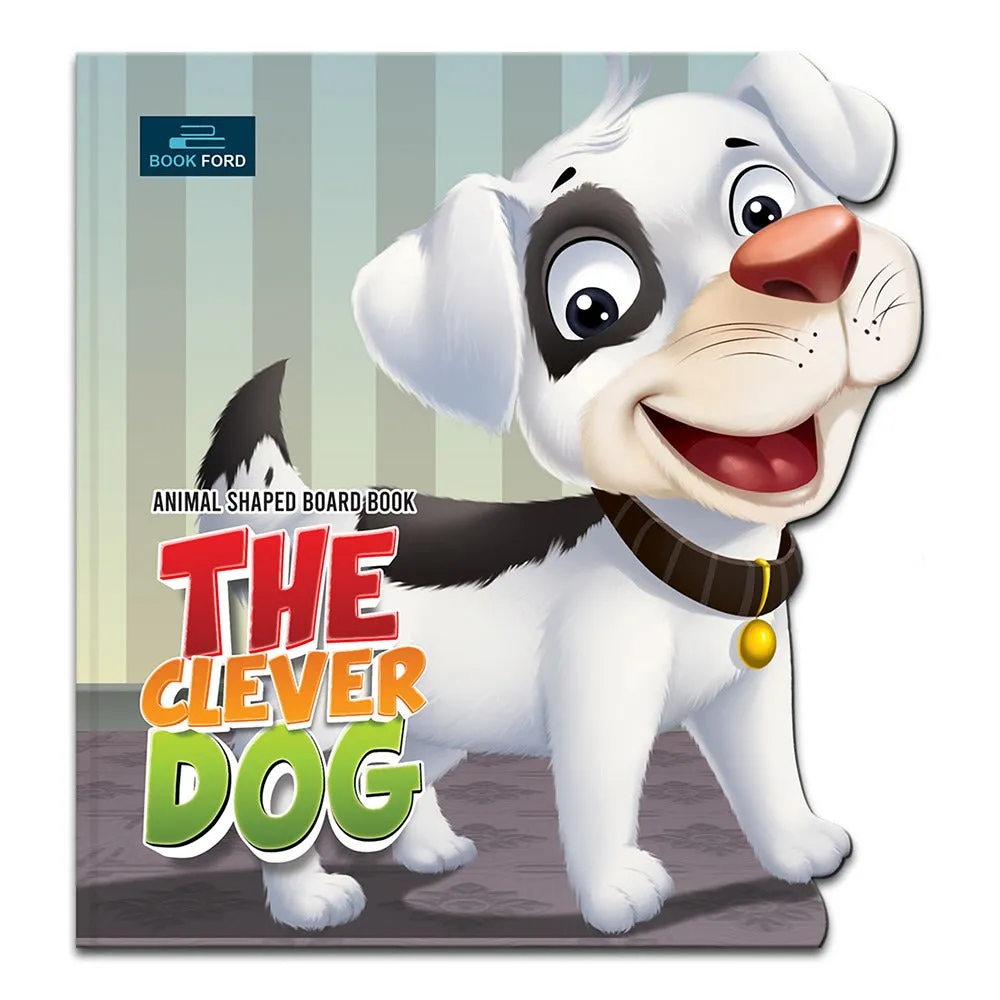 The Clever Dog Animal Shaped Story Board Book - Engaging and Educational Stories for Kids