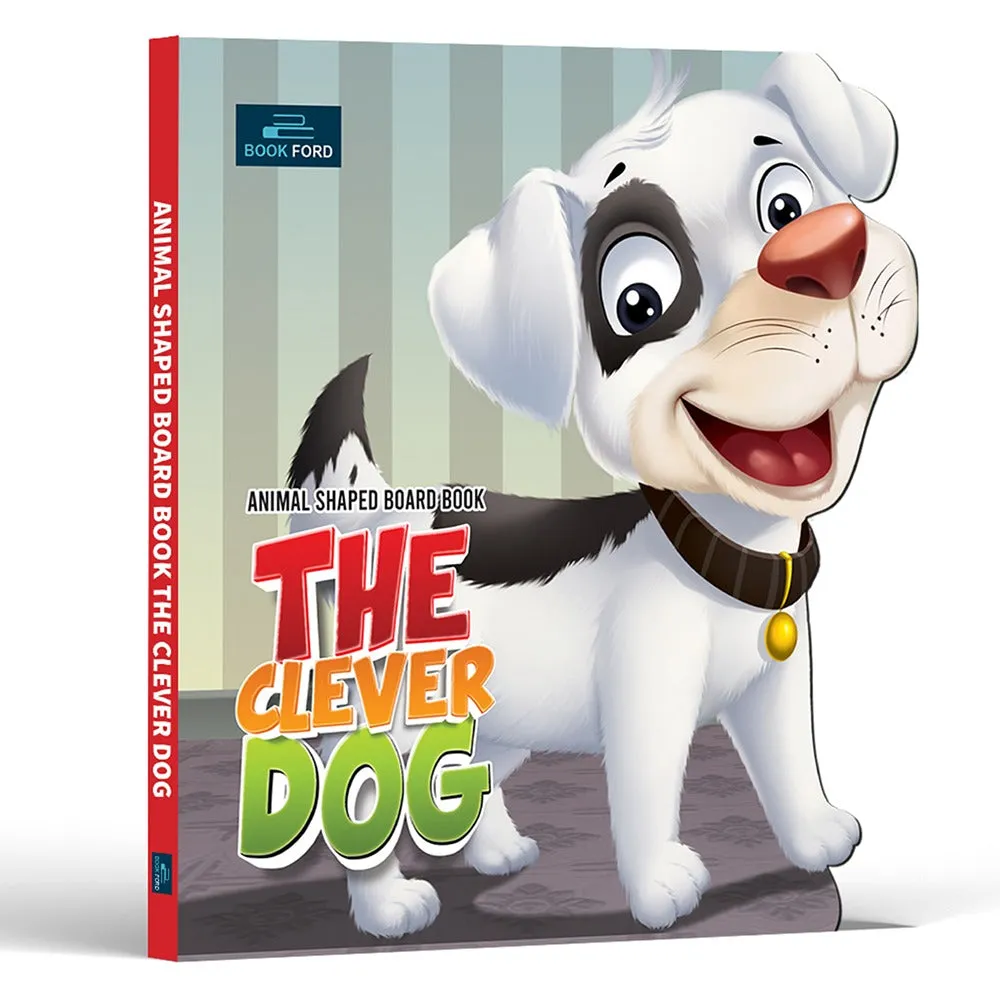 The Clever Dog Animal Shaped Story Board Book - Engaging and Educational Stories for Kids