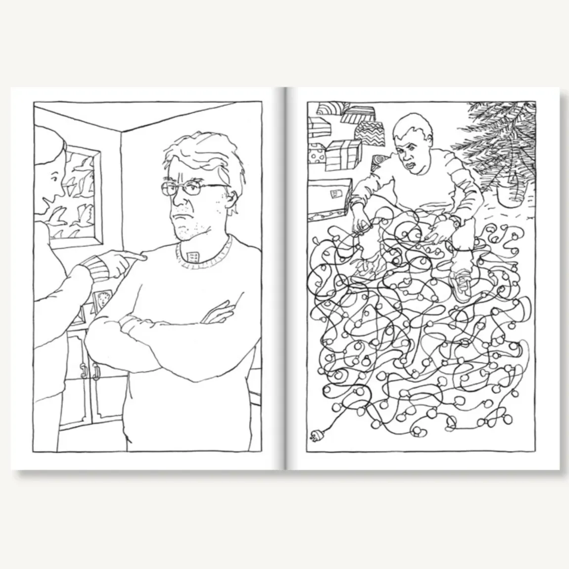 This Annoying Home Life Coloring   Activity Book