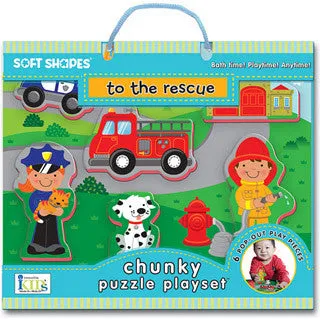 To The Rescue Chunky Puzzle Playset