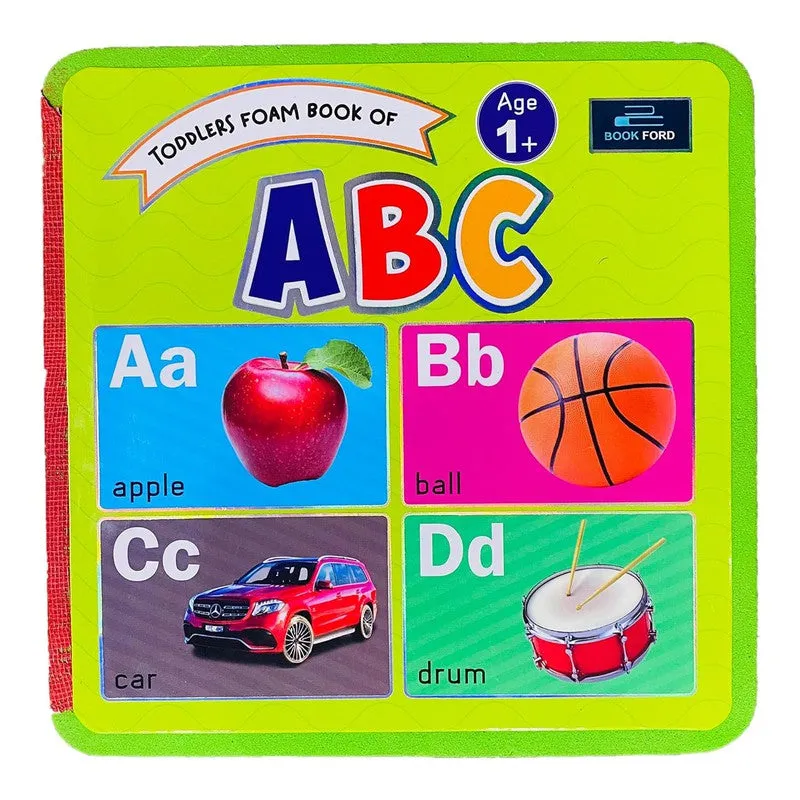 Toddlers Foam Books - Set of 2 Books - English Alphabet and Shapes For Kids