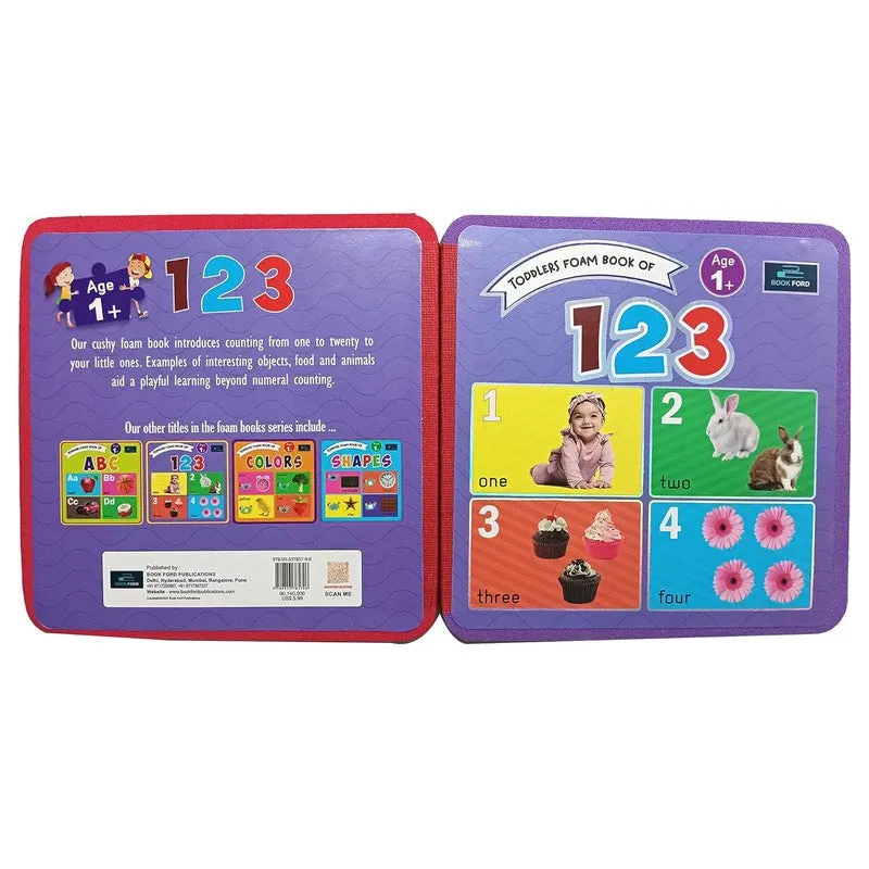 Toddlers Foam Books - Set of 2 Books - Numbers and Shapes