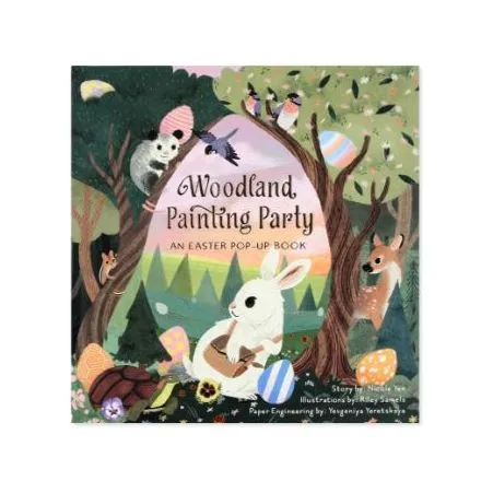 Up with Paper Pop Up Book - Woodland Painting Party