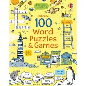 Usborne 100 word puzzles and games