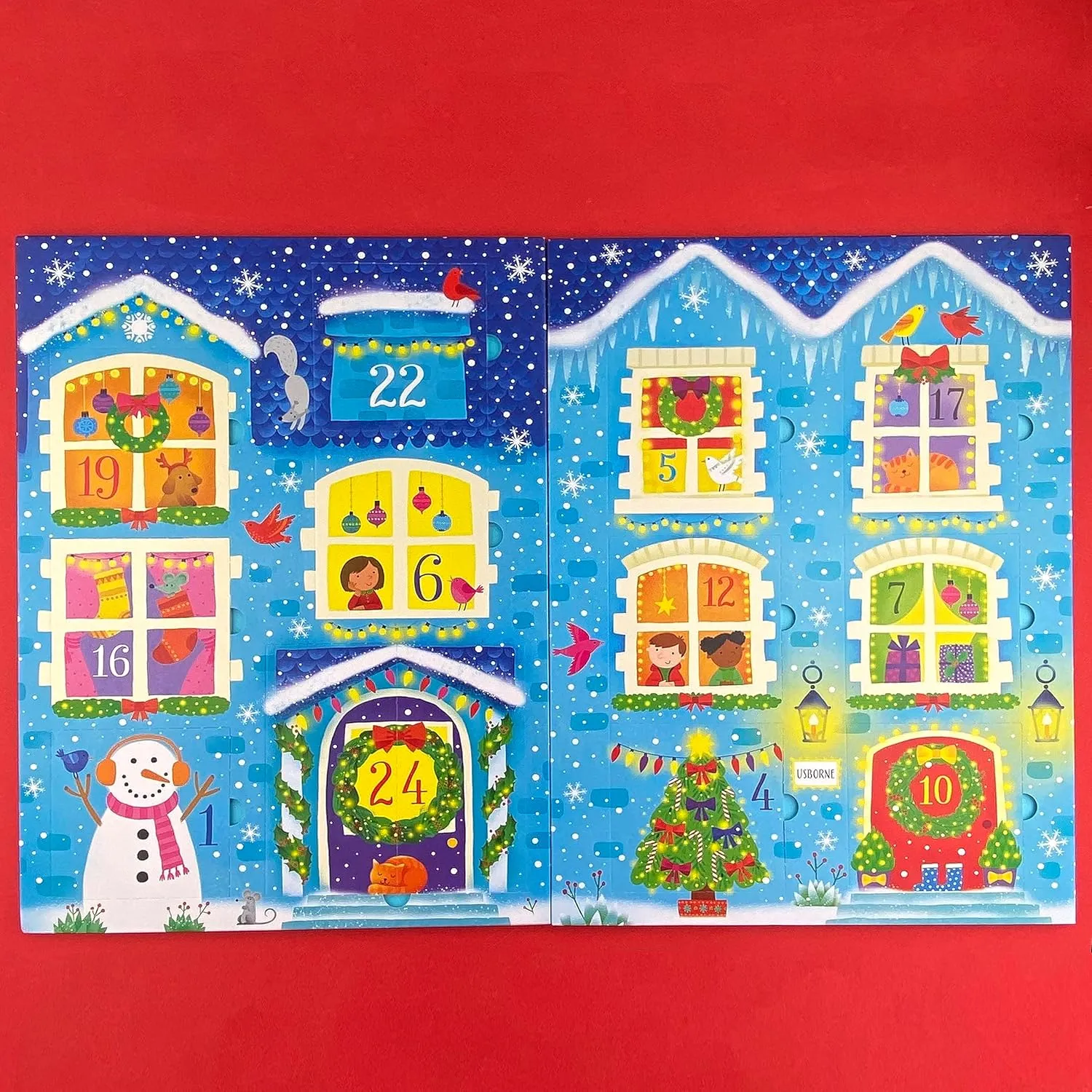 Usborne advent calendar book collection - contains 24 books